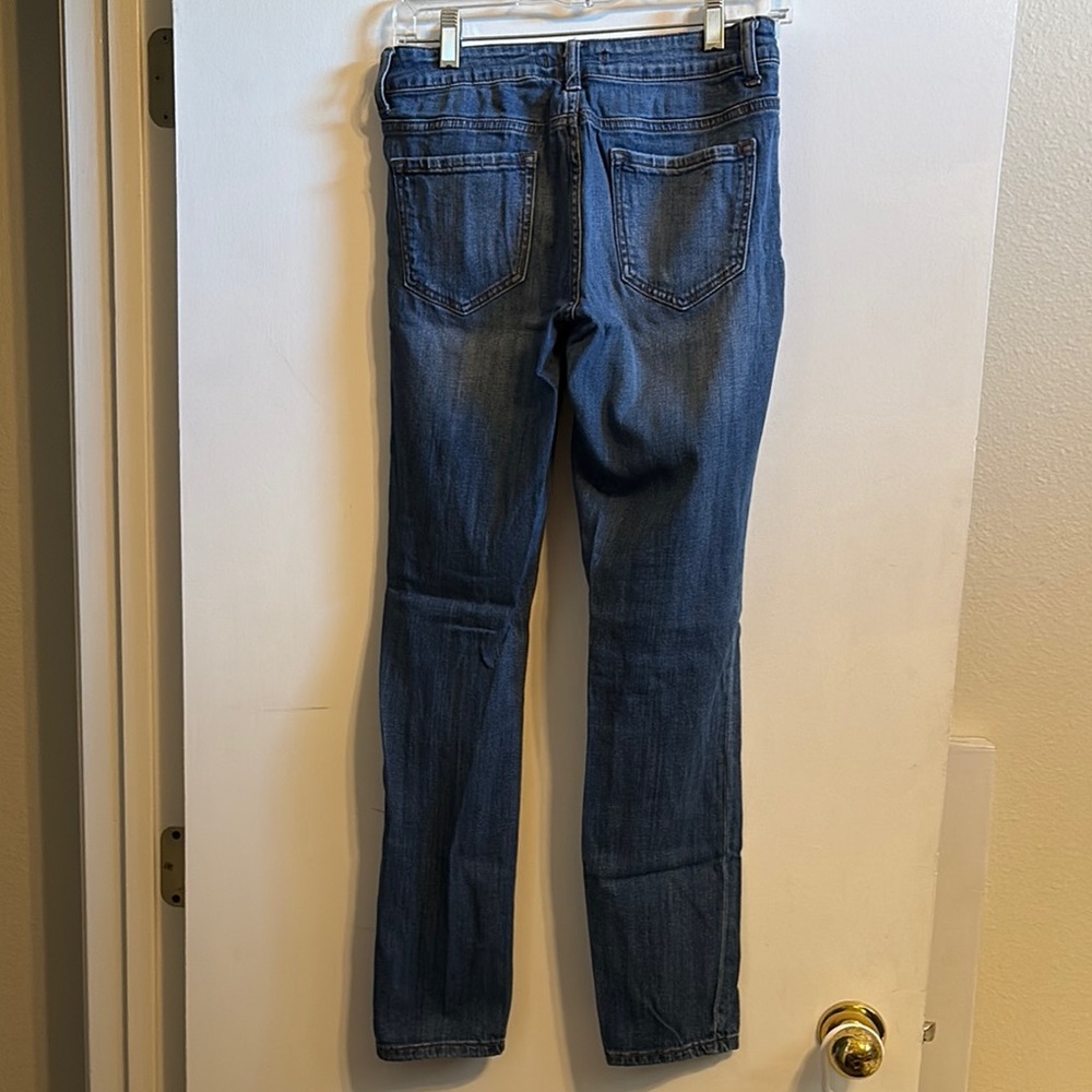 Classic Blue Straight Leg Jeans